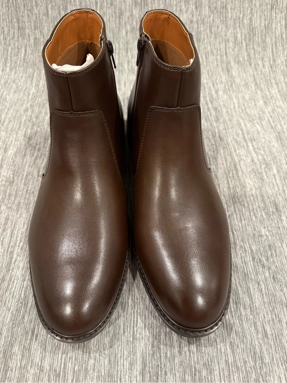 Alfani Men's Liam Side-Zip Dress Boots Size 11.5